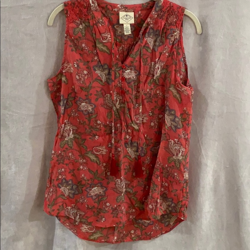 St. John’s Bay flowy floral tank